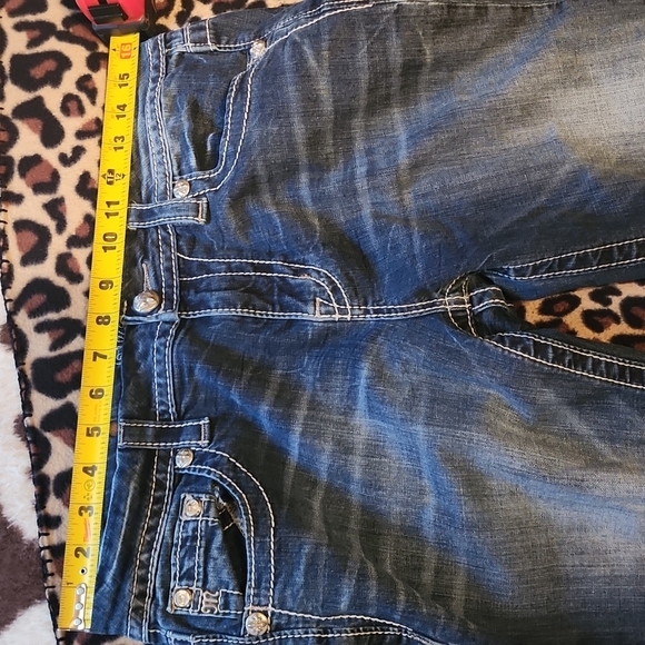 MISS ME jeans 2000s bling design on back pockets - Picture 10 of 11